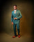 Emerald Green Double Breasted Suit