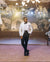 Off white jacquard tuxedo